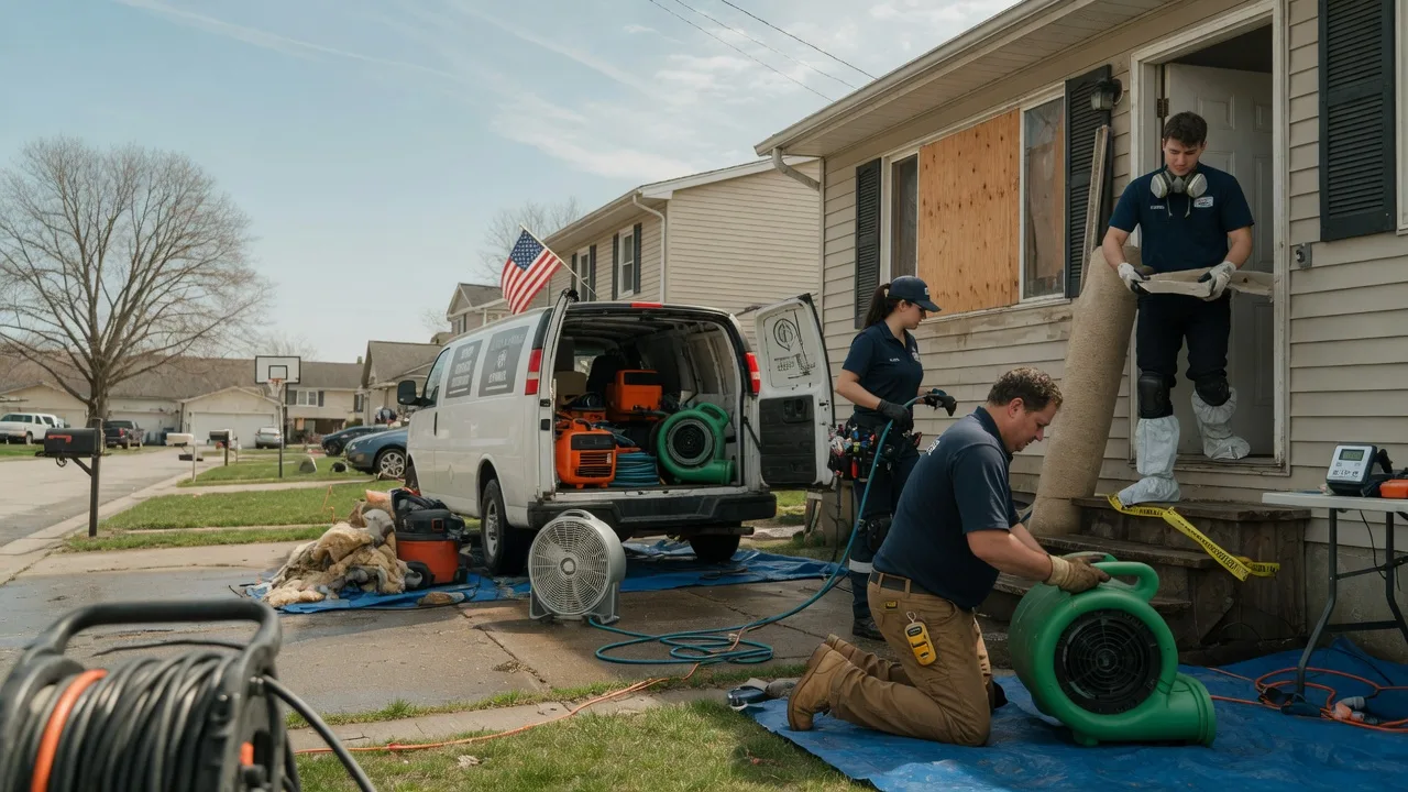 Water Damage Restoration in Looneyville, WV near me